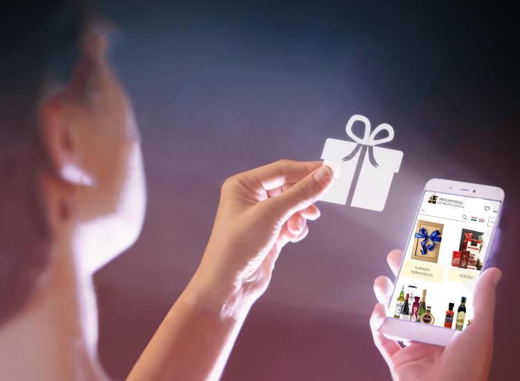 Ajándékküldés telefonról