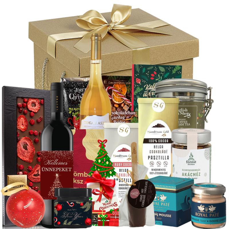 karácsonyi ajándékbox