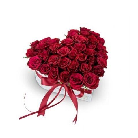 Valentin napi virágbox küldés