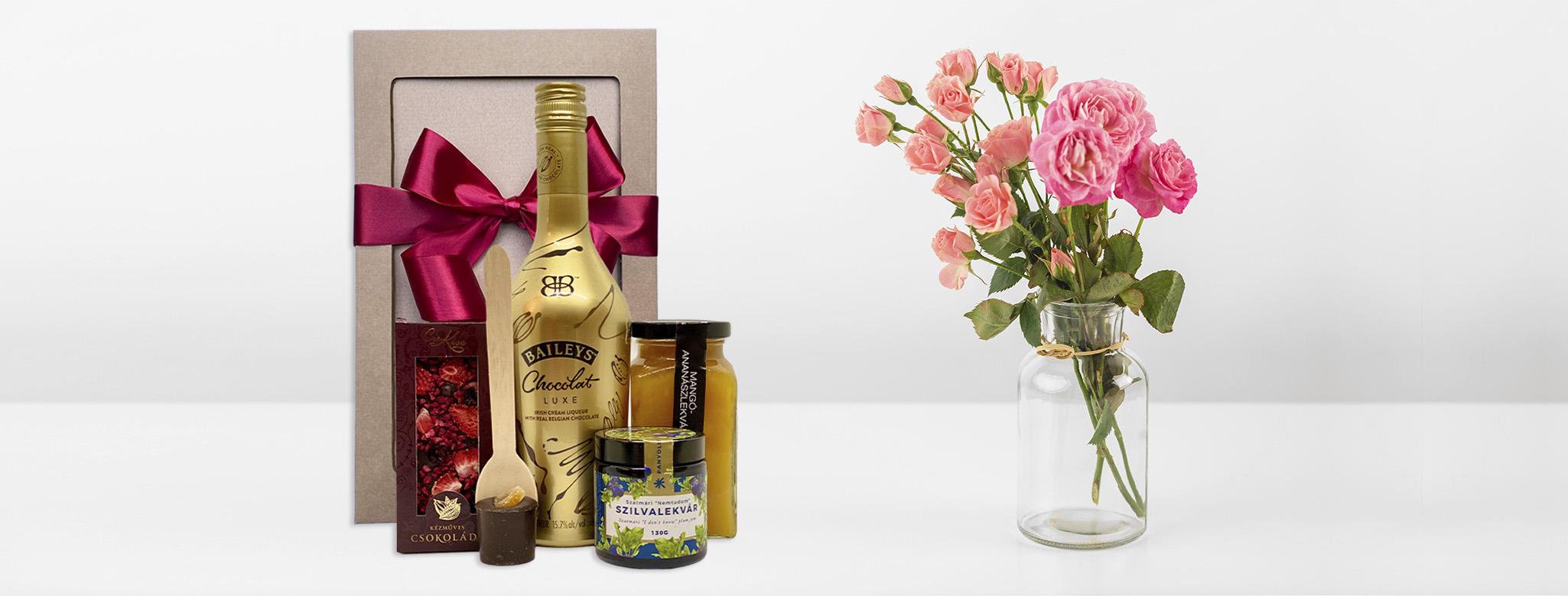 Ajándék és virágküldés nőnapra