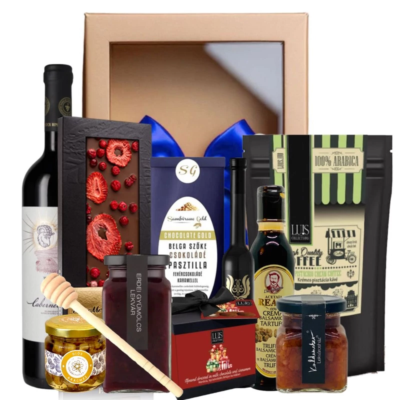 Gourmet válogatás ajándékcsomag
