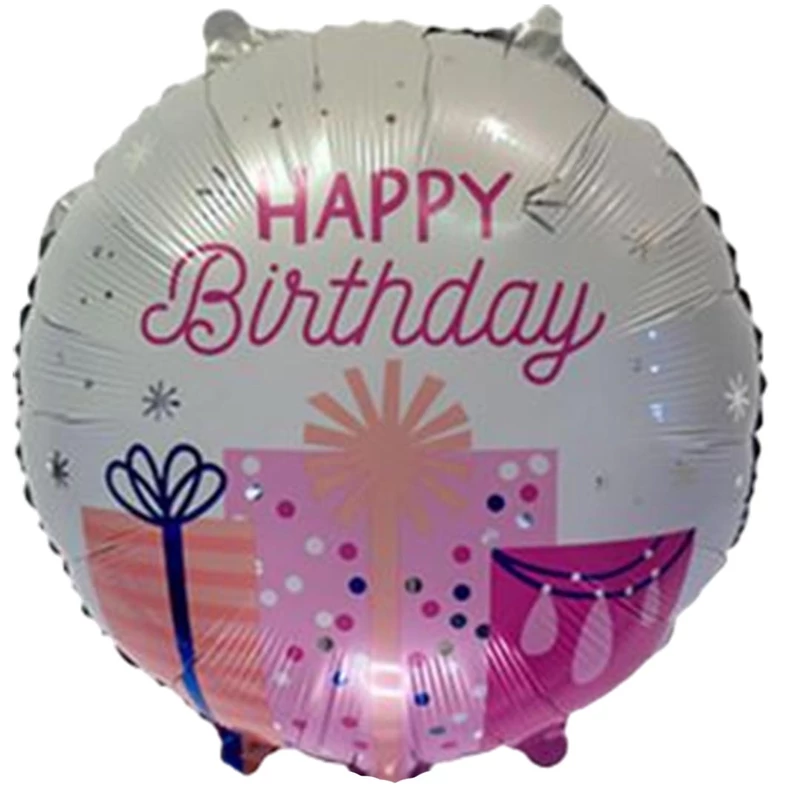 Ajándékdobozos szülinapi lufi