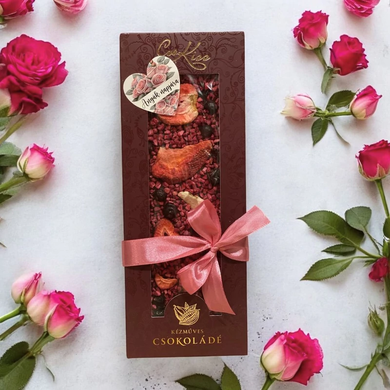 Anyák napi epres csokoládé