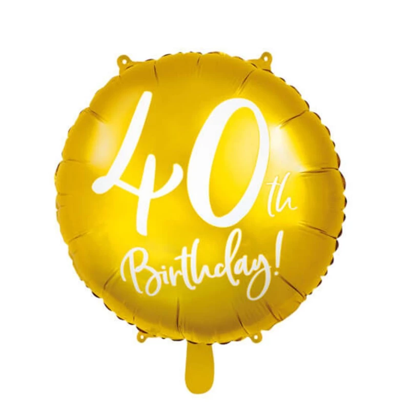 Boldog 40. születésnapot!