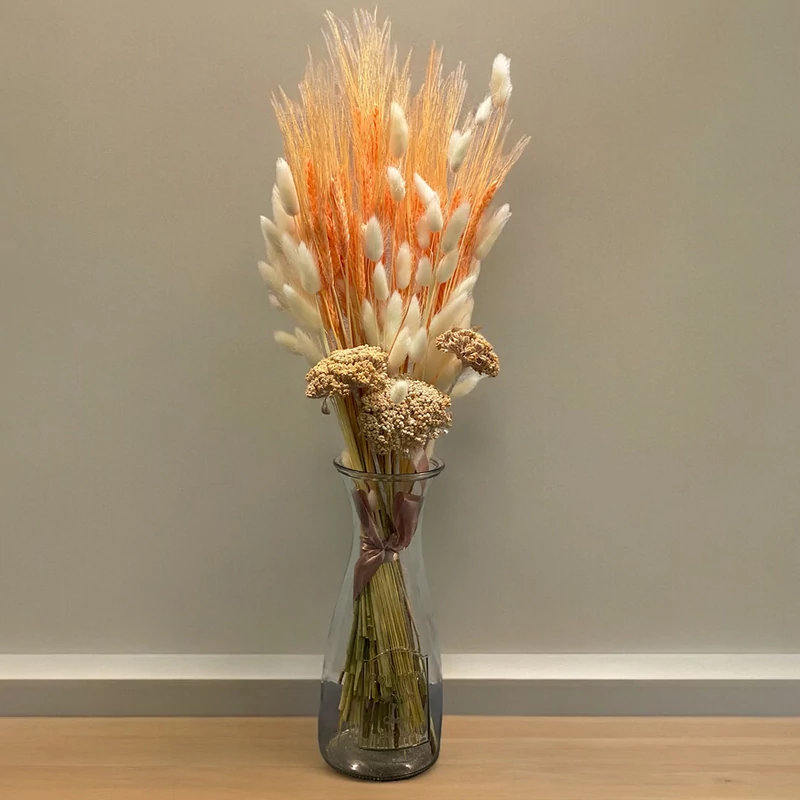 Dekorációs csokrok szárított növényekből ajándékküldés