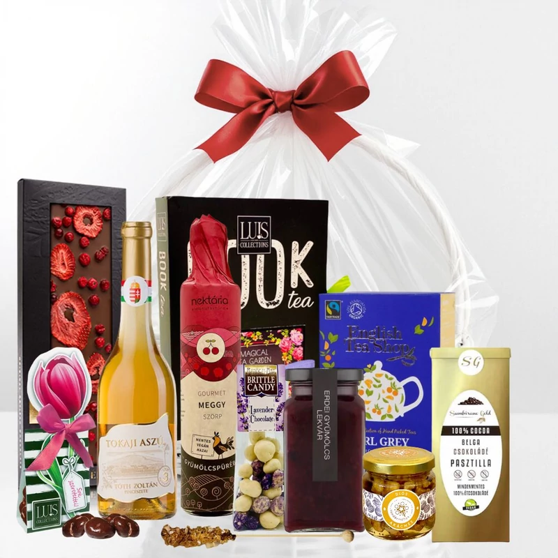 Ajándékkosár küldés nőknek