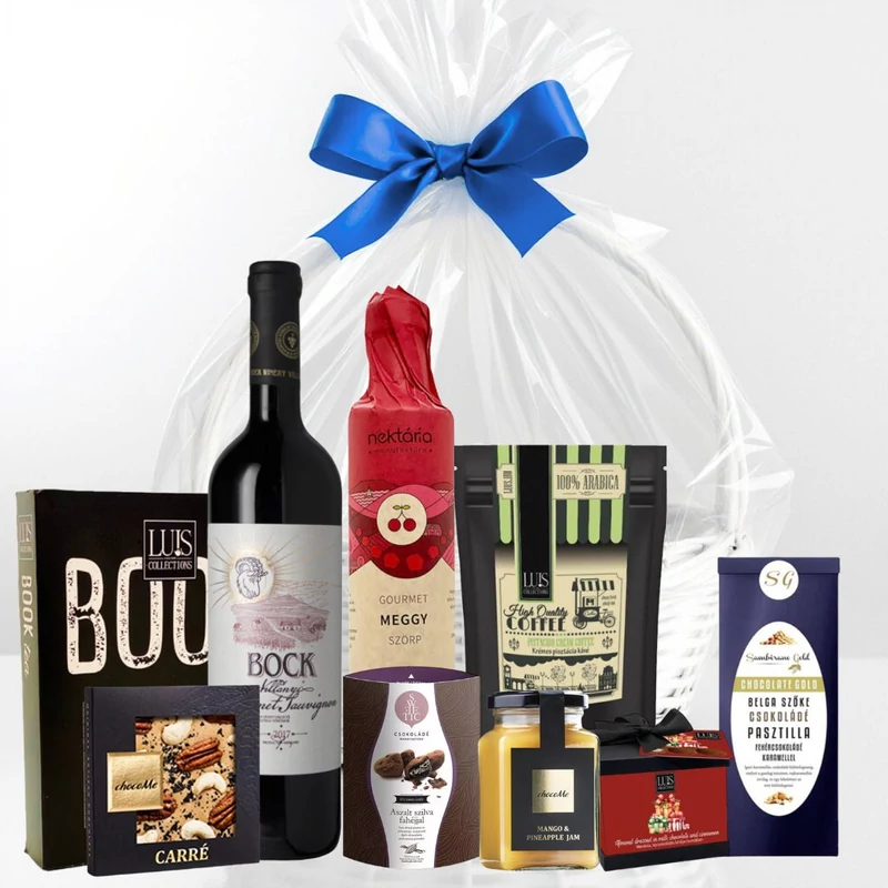 Ajándékkosár férfiaknak