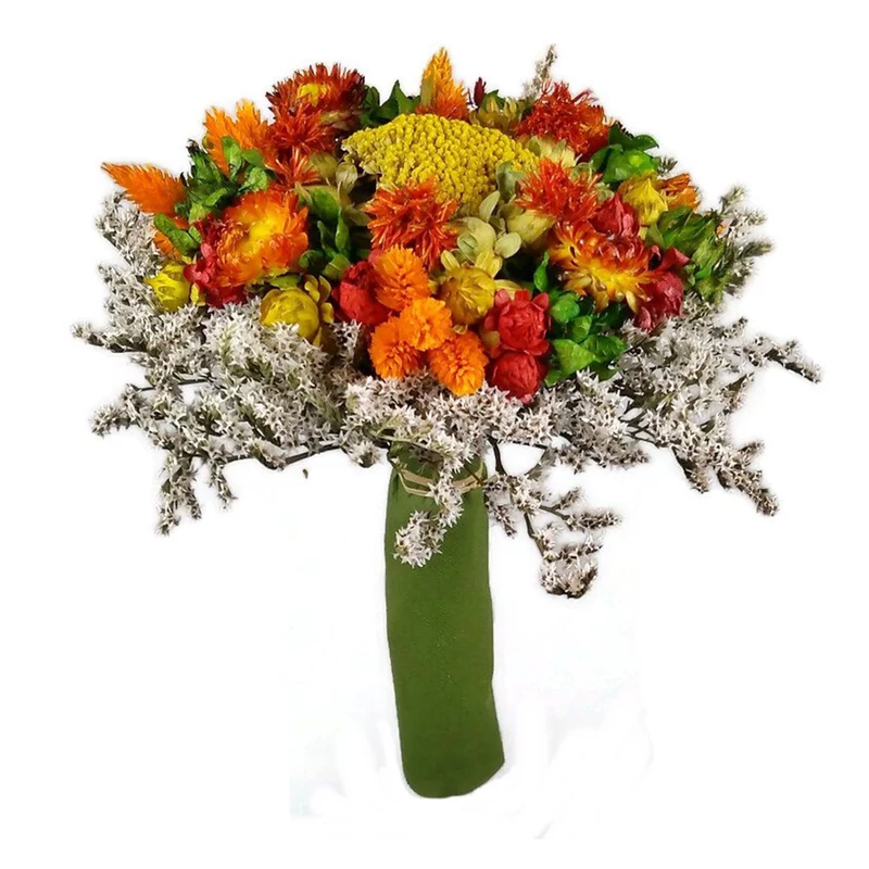 Dekorációs csokrok szárított növényekből ajándékküldés